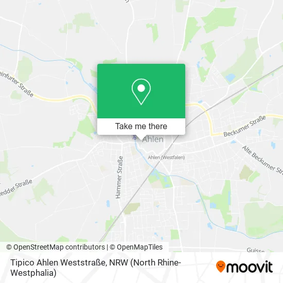 Карта Tipico Ahlen Weststraße