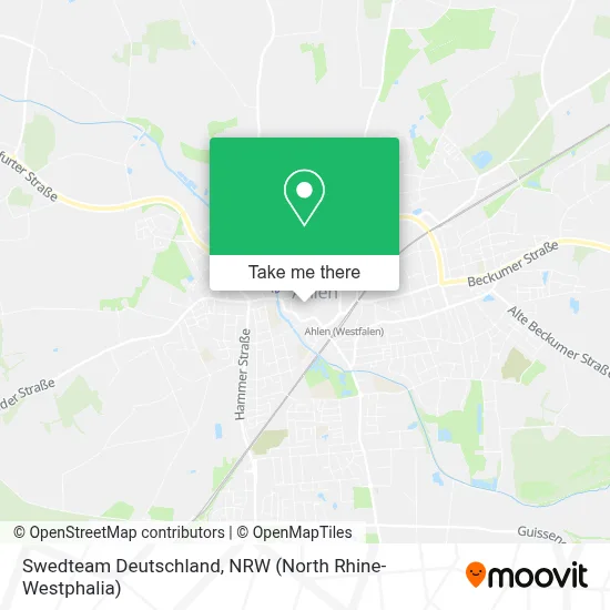 Swedteam Deutschland map