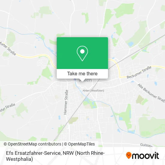 Карта Efs Ersatzfahrer-Service