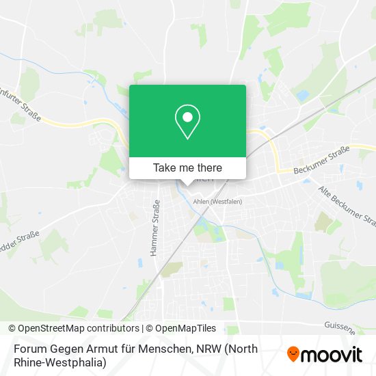 Forum Gegen Armut für Menschen map