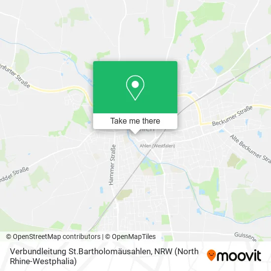 Карта Verbundleitung St.Bartholomäusahlen