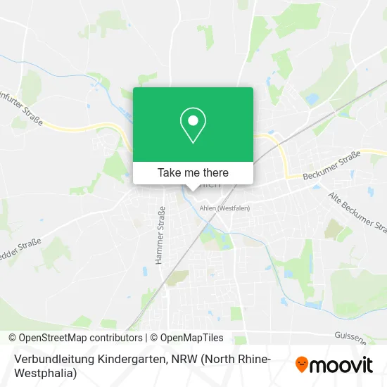 Verbundleitung Kindergarten map