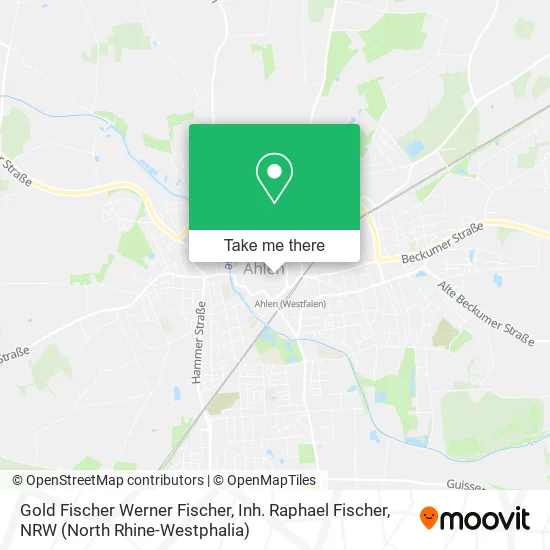 Карта Gold Fischer Werner Fischer, Inh. Raphael Fischer