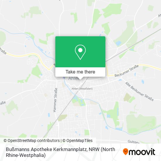 Bußmanns Apotheke Kerkmannplatz map