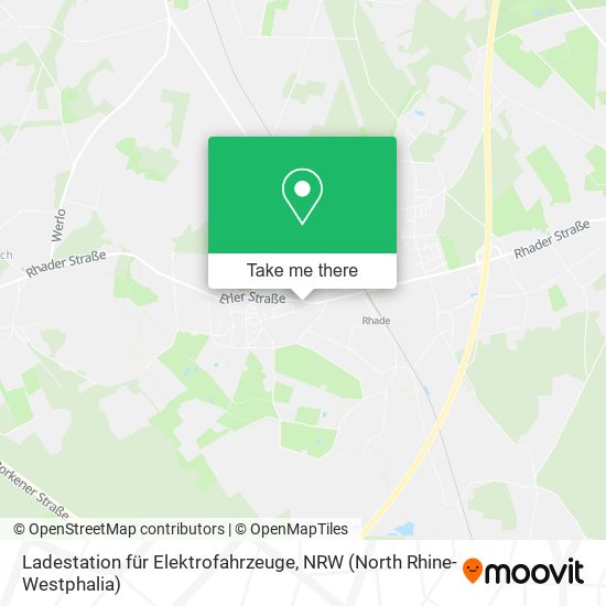 Ladestation für Elektrofahrzeuge map