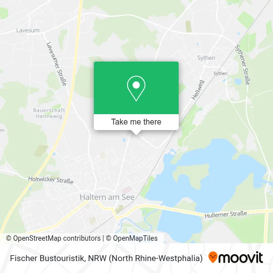 Fischer Bustouristik map