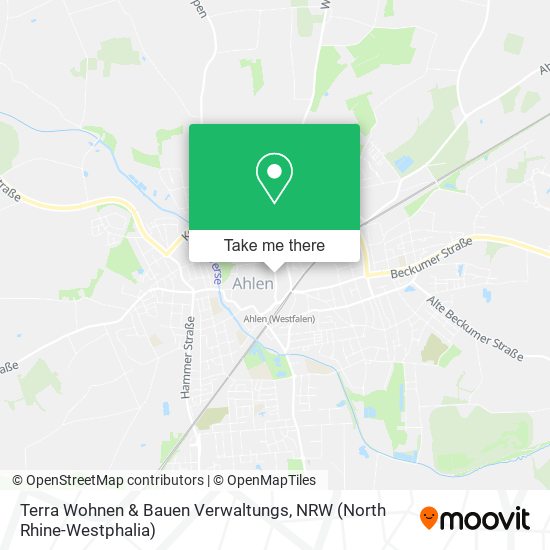 Terra Wohnen & Bauen Verwaltungs map