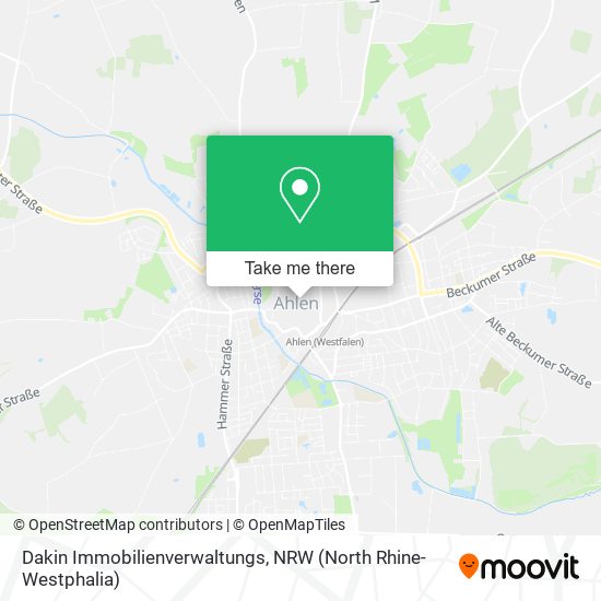 Dakin Immobilienverwaltungs map
