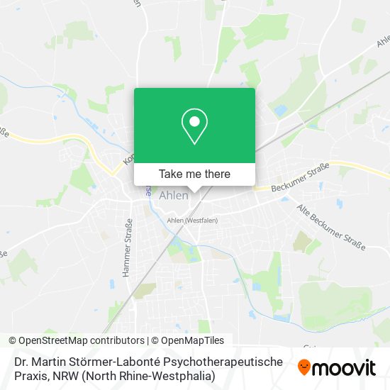 Dr. Martin Störmer-Labonté Psychotherapeutische Praxis map