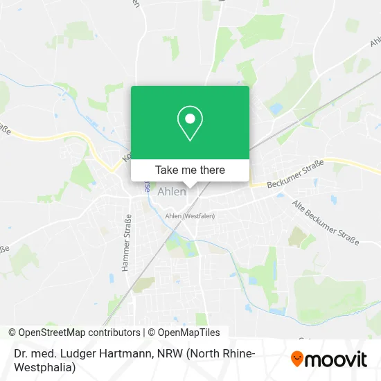 Dr. med. Ludger Hartmann map