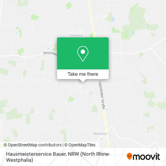 Hausmeisterservice Bauer map