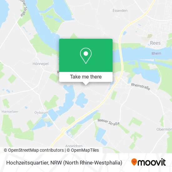 Карта Hochzeitsquartier