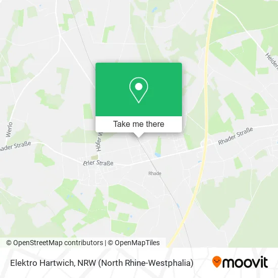 Карта Elektro Hartwich