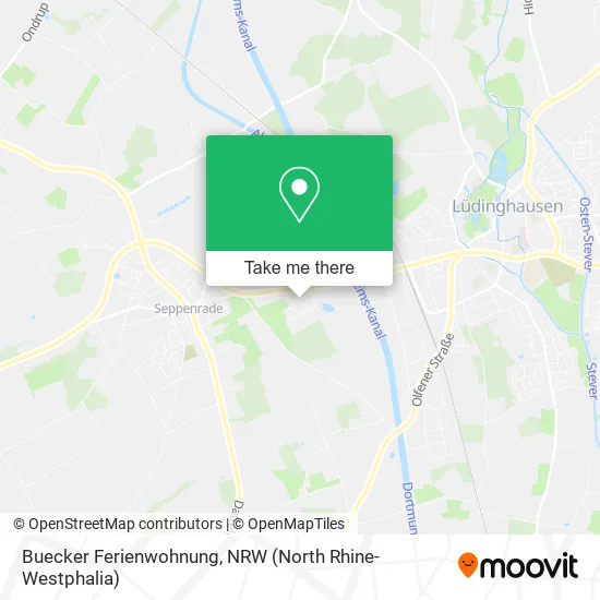 Buecker Ferienwohnung map