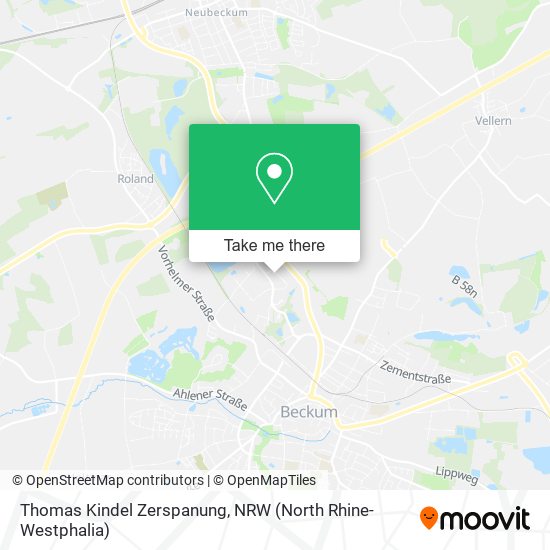Thomas Kindel Zerspanung map