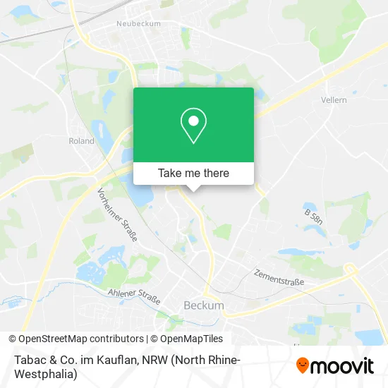 Карта Tabac & Co. im Kauflan