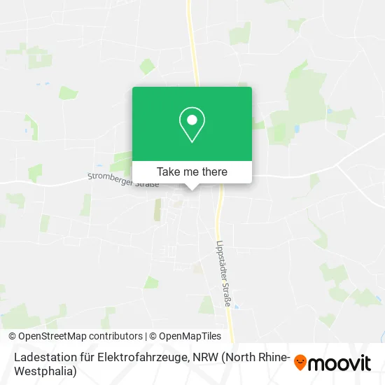 Карта Ladestation für Elektrofahrzeuge