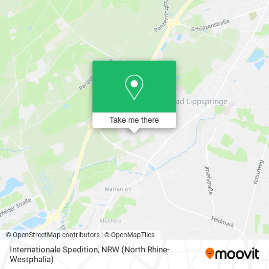 Карта Internationale Spedition