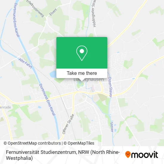 Карта Fernuniversität Studienzentrum