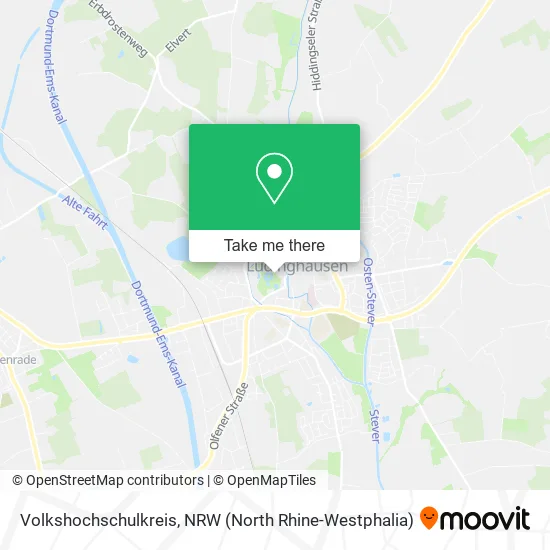 Карта Volkshochschulkreis