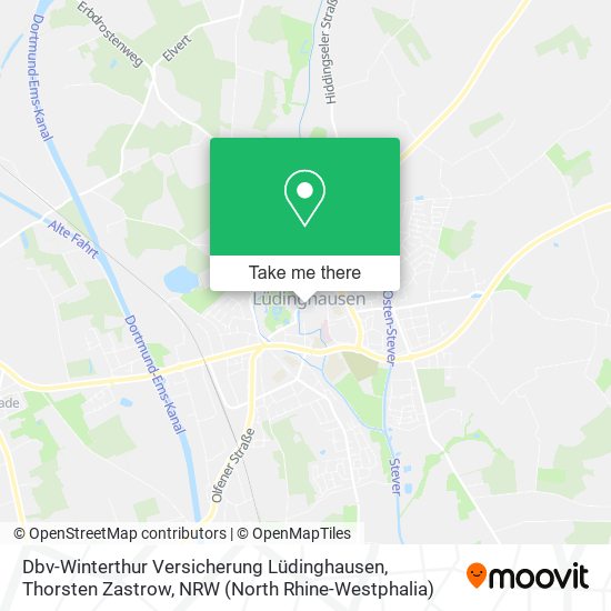 Dbv-Winterthur Versicherung Lüdinghausen, Thorsten Zastrow map