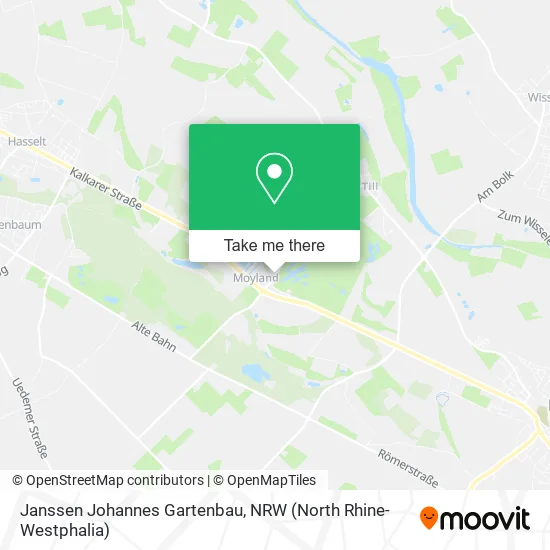 Карта Janssen Johannes Gartenbau