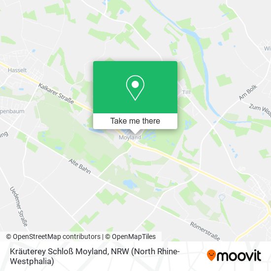 Kräuterey Schloß Moyland map