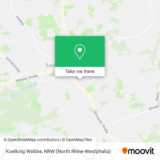 Карта Koelking Wobbe