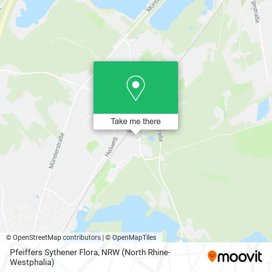 Pfeiffers Sythener Flora map