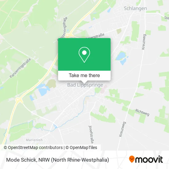 Mode Schick map