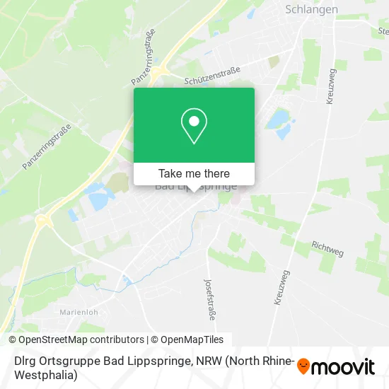 Карта Dlrg Ortsgruppe Bad Lippspringe