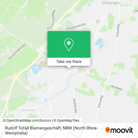 Карта Rudolf Tofall Blumengeschäft