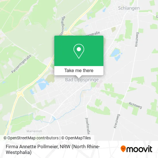Firma Annette Pollmeier map
