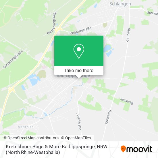 Kretschmer Bags & More Badlippspringe map