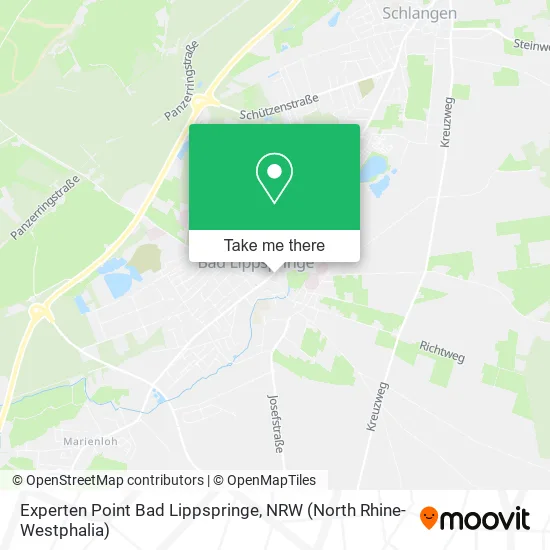 Карта Experten Point Bad Lippspringe