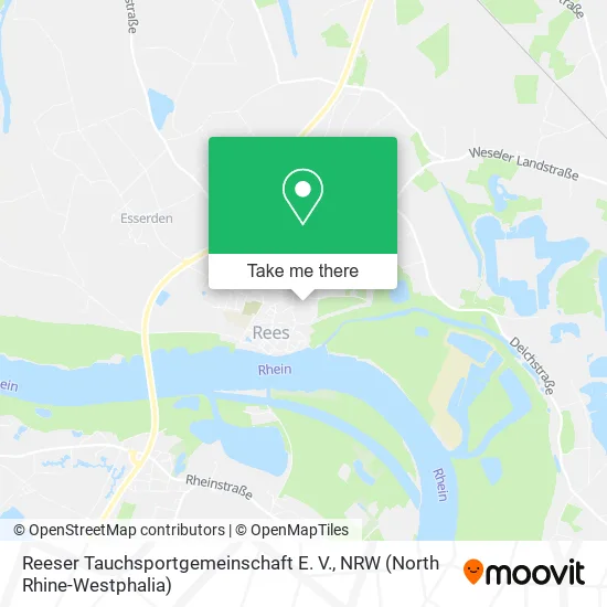 Reeser Tauchsportgemeinschaft E. V. map