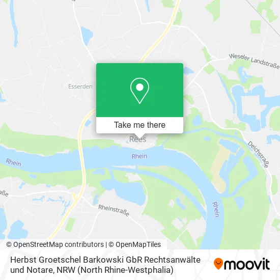 Карта Herbst Groetschel Barkowski GbR Rechtsanwälte und Notare