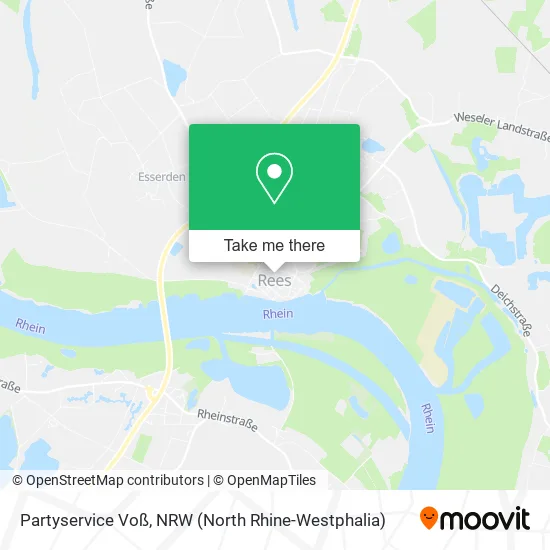 Карта Partyservice Voß