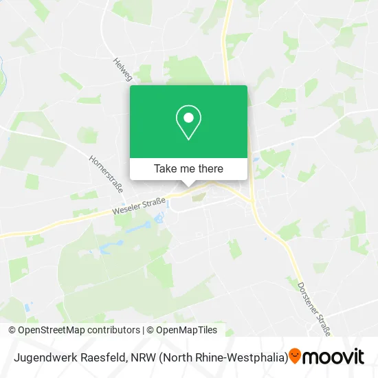 Карта Jugendwerk Raesfeld