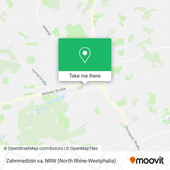 Карта Zahnmedizin sa