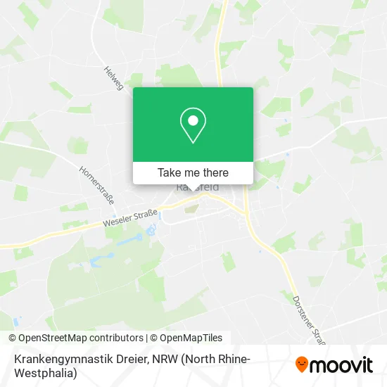 Карта Krankengymnastik Dreier