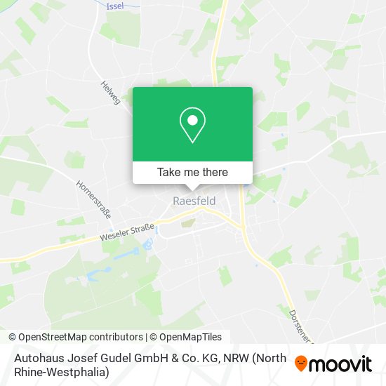 Autohaus Josef Gudel GmbH & Co. KG map
