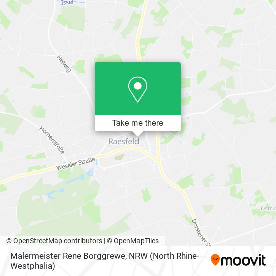 Malermeister Rene Borggrewe map