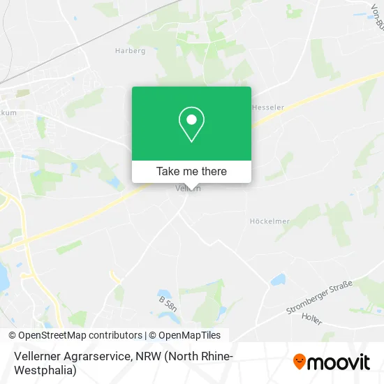 Карта Vellerner Agrarservice