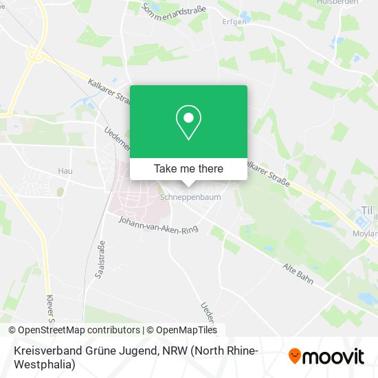 Kreisverband Grüne Jugend map