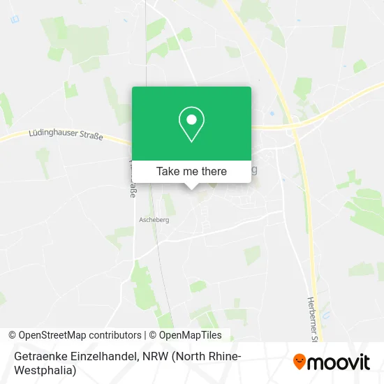 Карта Getraenke Einzelhandel