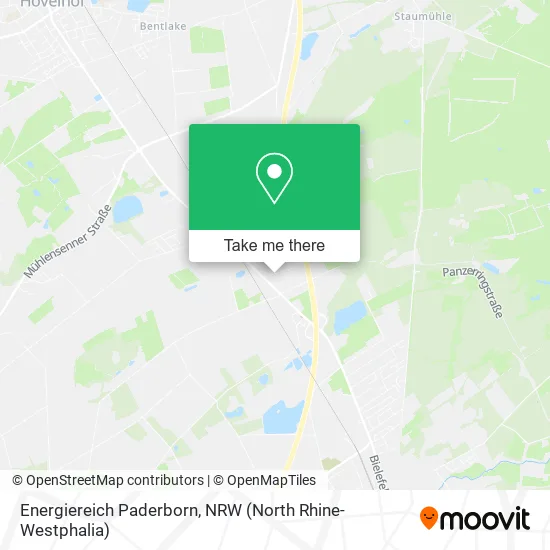 Карта Energiereich Paderborn