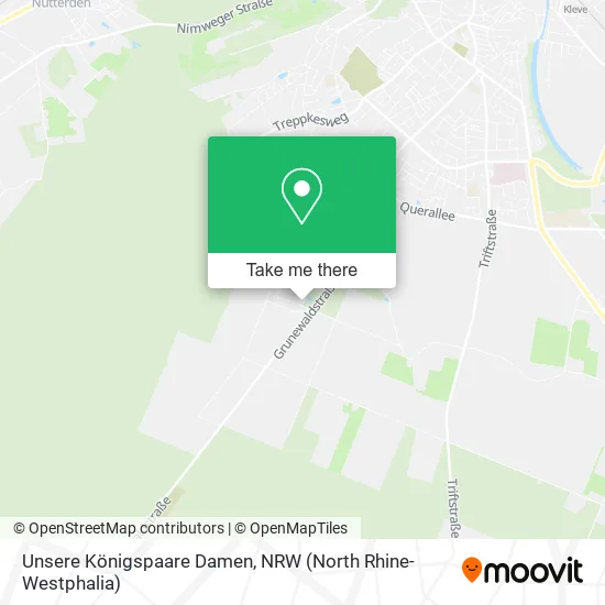 Карта Unsere Königspaare Damen