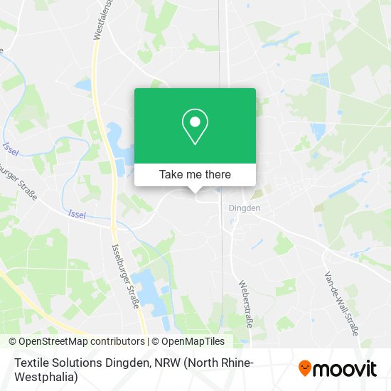 Textile Solutions Dingden map