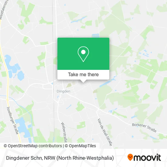 Карта Dingdener Schn
